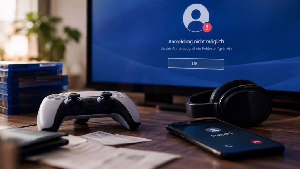 PSN-Account wiederherstellen – PlayStation-Anmeldung nicht möglich